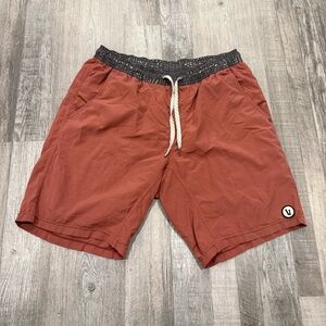 Vuori Men’s Lined Terracotta Shorts